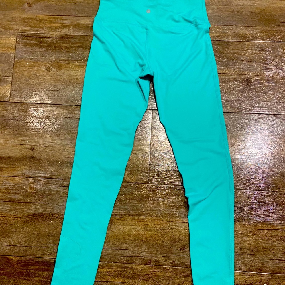 Teal Workout Leggings! 90 Degrees by Reflex
